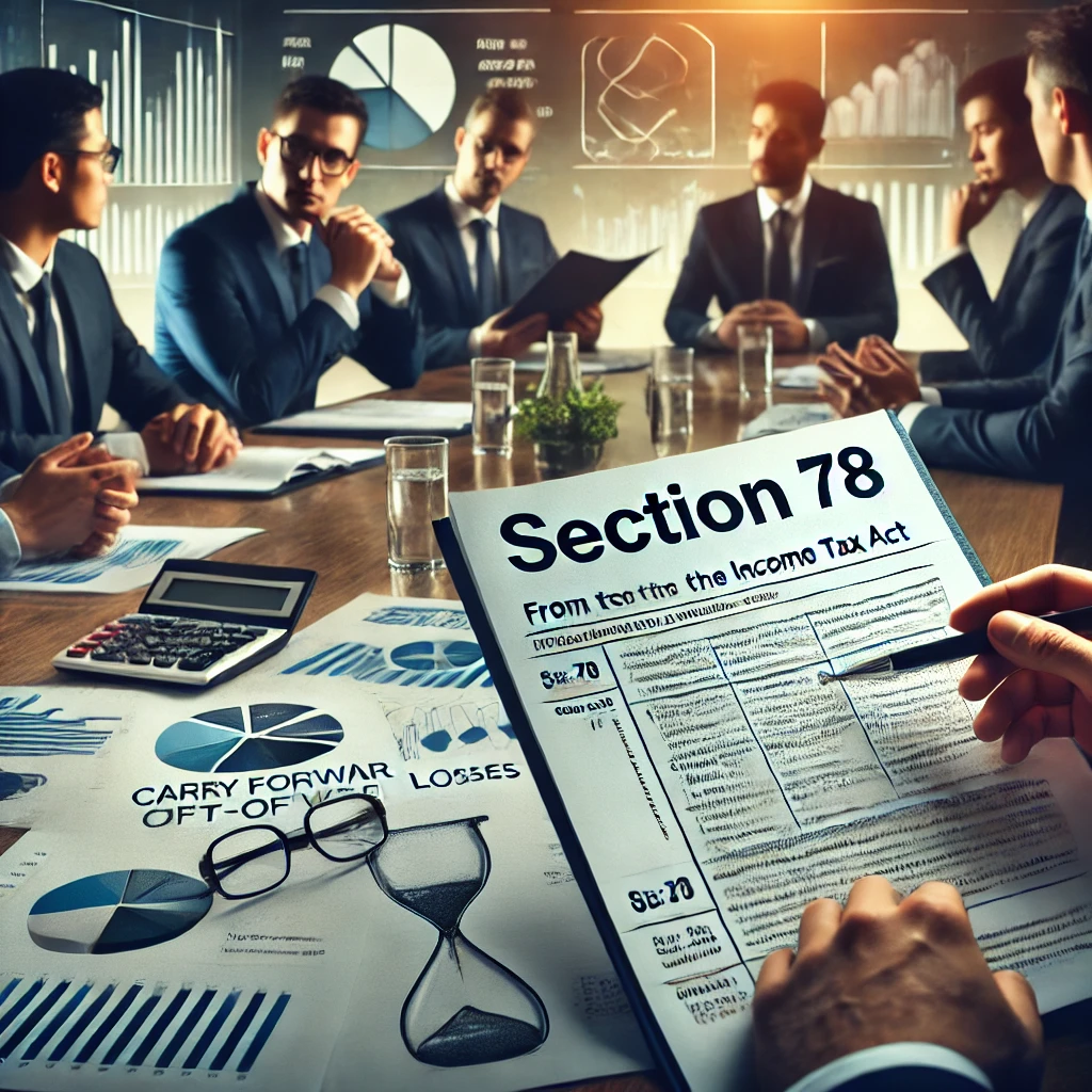 Read more about the article Understanding Section 78 of the Income Tax Act: Carry Forward and Set-off of Losses in Case of Change in Constitution or Succession