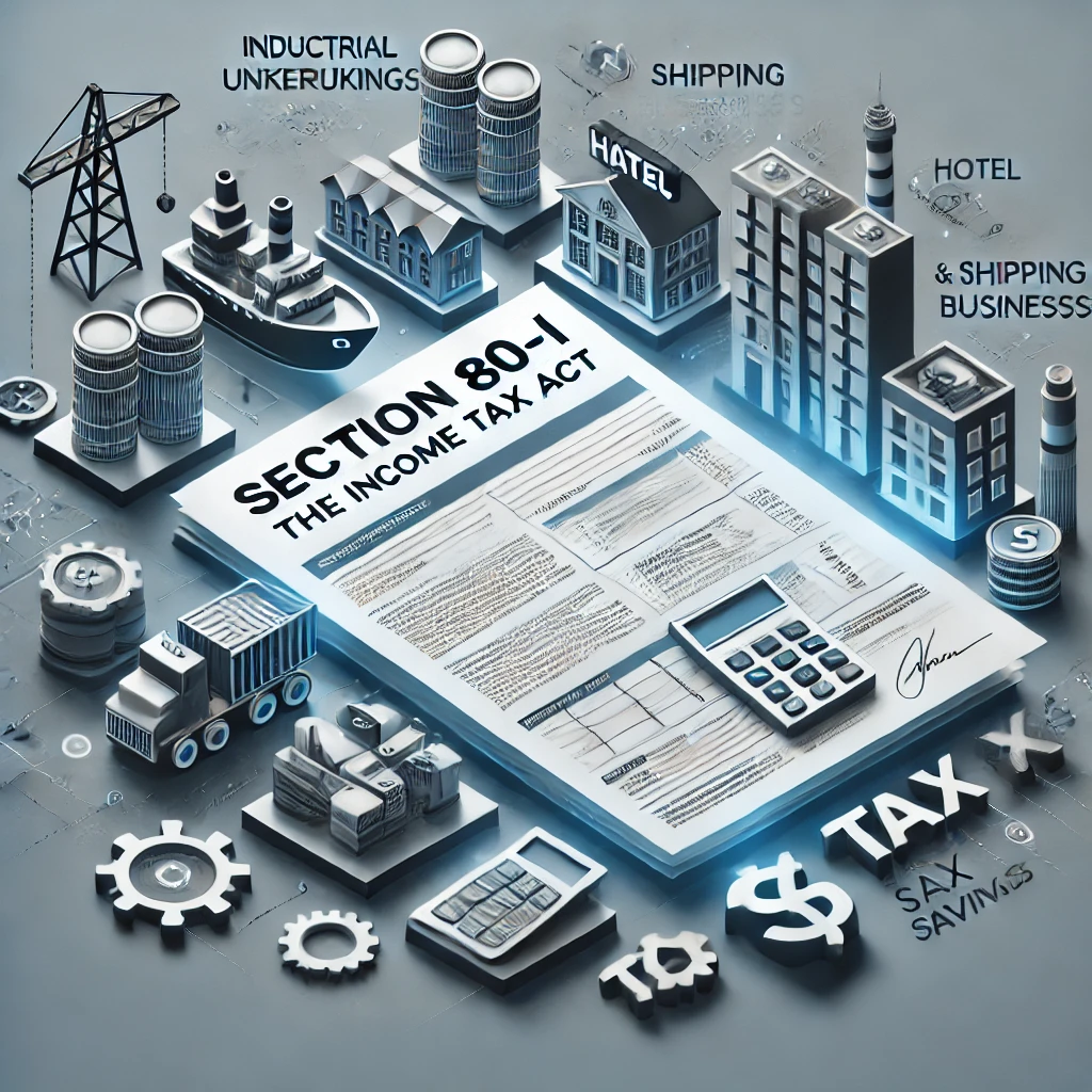 Read more about the article Maximizing Deductions: A Comprehensive Guide to Section 80-I of the Income Tax Act for Industrial Undertakings, Shipping, and Hotels