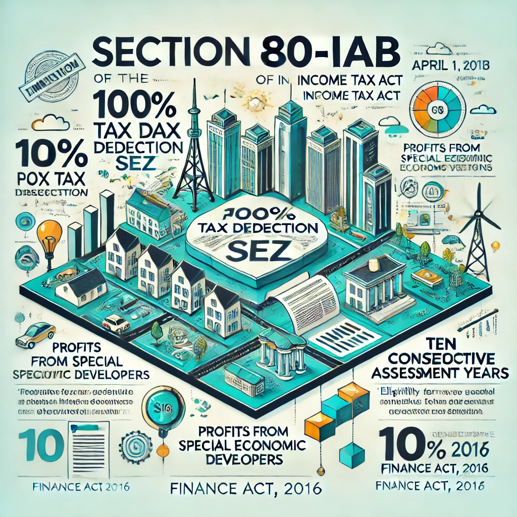 Read more about the article Understanding Section 80-IAB of the Income Tax Act: Deductions for Developers of Special Economic Zones