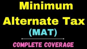 Read more about the article Understanding Section 115JAA of the Income Tax Act: Tax Credit for MAT Paid by Companies